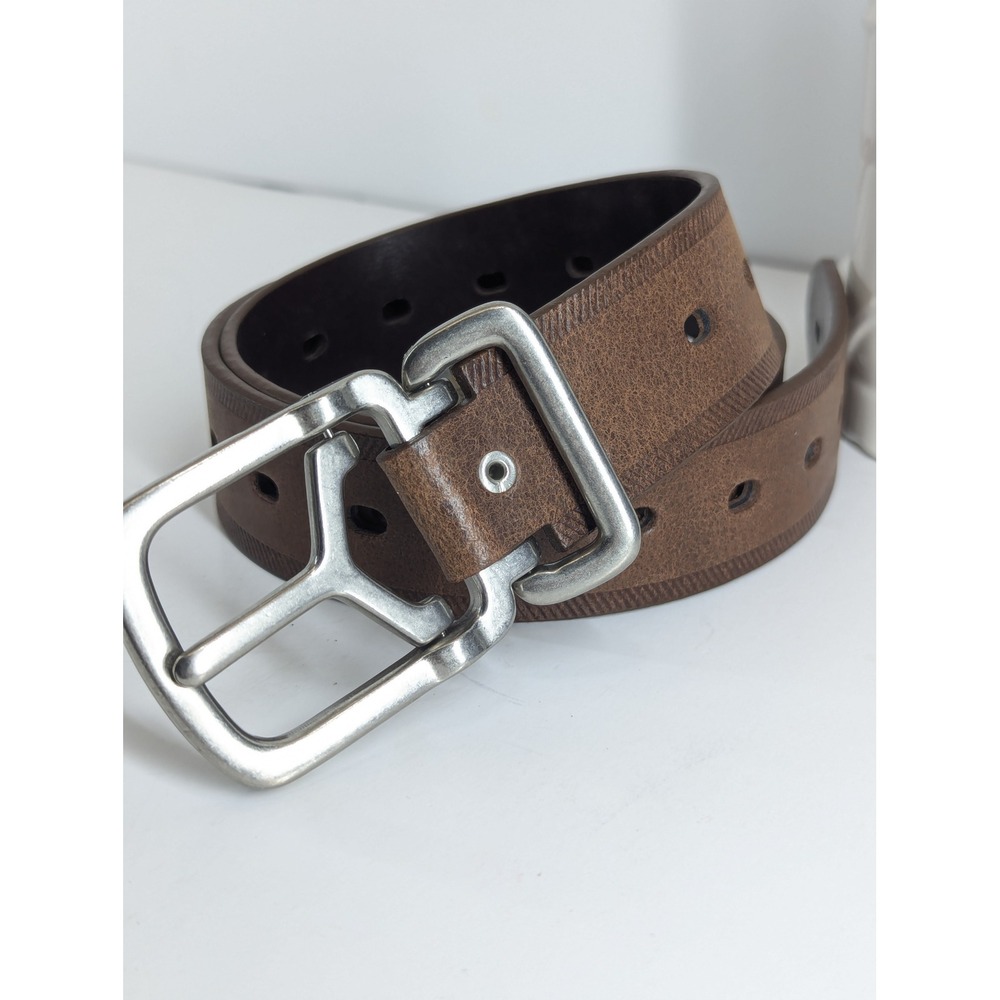 RedHead Mens Genuine Leather Belt Brown Size 32 Work Outdoor 7124500 NEW